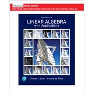 Linear Algebra with Applications [Rental Edition]