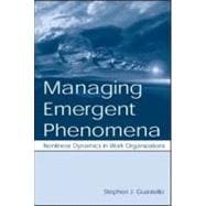 Managing Emergent Phenomena: Nonlinear Dynamics in Work Organizations
