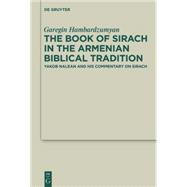 The Book of Sirach in the Armenian Biblical Tradition