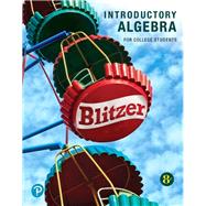 Introductory Algebra for College Students [Rental Edition]
