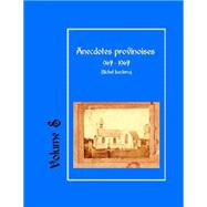 Anecdotes Provinoises
