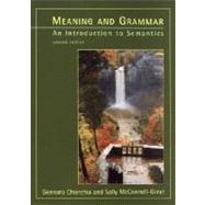 Meaning and Grammar : An Introduction to Semantics