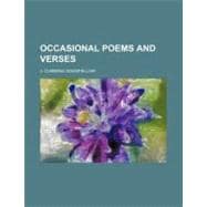 Occasional Poems and Verses