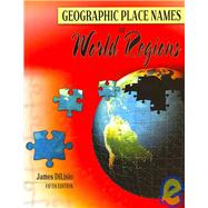 Geographic Place Names Of World Regions