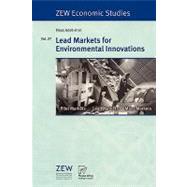 Lead Markets for Environmental Innovations