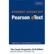 Pearson eText Student Access Kit for The Cosmic Perspective