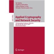 Applied Cryptography and Network Security