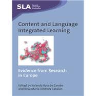 Content and Language Integrated Learning Evidence from Research in Europe