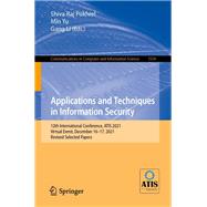 Applications and Techniques in Information Security