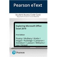 Pearson eText Exploring Microsoft Office Excel 2019 -- Access Card