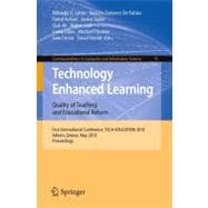 Technology Enhanced Learning: Quality of Teaching and Educational Reform: First International Conference, TECH-EDUCATION 2010, Athens, Greece, May 19-21, 2010. Proceedings