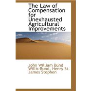 The Law of Compensation for Unexhausted Agricultural Improvements