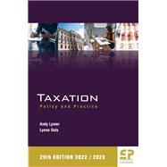 Taxation: Policy & Practice (2022/23)