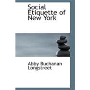 Social Etiquette of New York