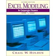 Excel Modeling and Estimation in Corporate Finance