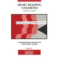 Music Reading Unlimited A Comprehensive Method for High School Choirs Level 2 Book (Stude