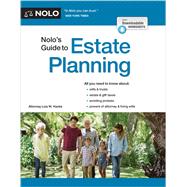 Nolo's Guide to Estate Planning,9781413331660
