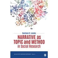 Narrative as Topic and Method in Social Research