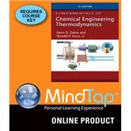 MindTap Engineering for Dahm/Visco's Fundamentals of Chemical Engineering Thermodynamics, SI Edition, 1st Edition, [Instant Access], 2 terms (12 months)