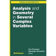 Analysis and Geometry in Several Complex Variables
