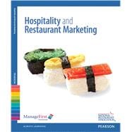 ManageFirst Hospitality and Restaurant Marketing w/ Answer Sheet