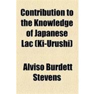 Contribution to the Knowledge of Japanese Lac