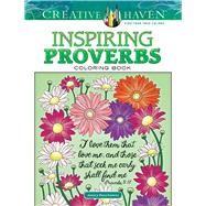 Creative Haven Inspiring Proverbs Coloring Book