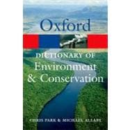 A Dictionary of Environment and Conservation