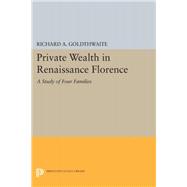 Private Wealth in Renaissance Florence