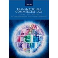 Transnational Commercial Law International Instruments and Commentary