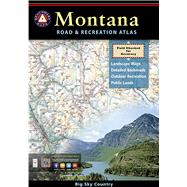 Montana Benchmark Road & Recreation Atlas 2015