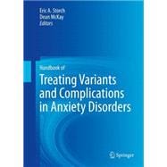 Handbook of Treating Variants and Complications in Anxiety Disorders