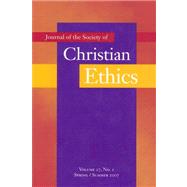 Journal of the Society of Christian Ethics