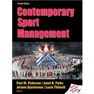 Contemporary Sport Management 4th Edition w/Web Study Guide