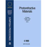 Photorefractive Materials : Proceedings of Symposium C of the 1994 E-MRS Spring Conference, Strasbourg, France, 24-27 May, 1994