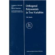 Orthogonal Polynomials in Two Variables