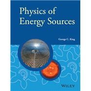 Physics of Energy Sources