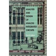Analysis and Design of Analog Integrated Circuits, 4th Edition