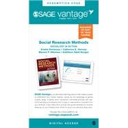SAGE Vantage: Social Research Methods: Sociology in Action