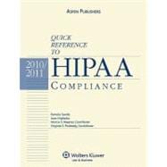 Quick Reference to HIPAA Compliance