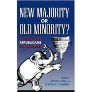New Majority or Old Minority? The Impact of the Republicans on Congress