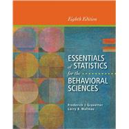 Bundle: Cengage Advantage Books: Essentials of Statistics for the Behavioral Sciences, 8th + Aplia™, 1 term Printed Access Card