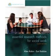 Empowerment Series: Essential Research Methods for Social Work