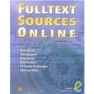 Fulltext Sources Online
