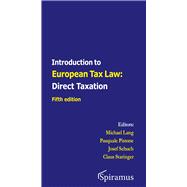 Introduction to European Tax Law: Direct Taxation Fifth edition