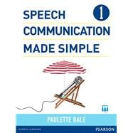 Speech Communication Made Simple 1 (with Audio CD)