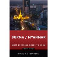 Burma/Myanmar What Everyone Needs to Know®