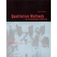 Qualitative Methods for Reasoning Under Uncertainty