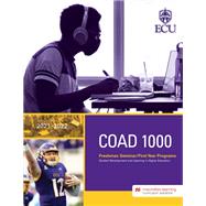 COAD 1000: Freshman Seminar/First Year Programs 2021-2022 - East Caroline University