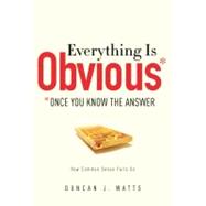 Everything Is Obvious : Once You Know the Answer